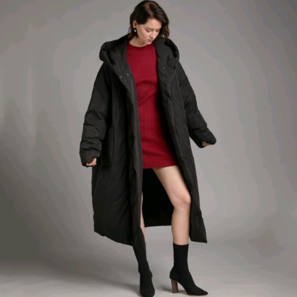 DOWNFIT COAT 100%cotton 100% Nylon 80%Goosedown 20% Feathers